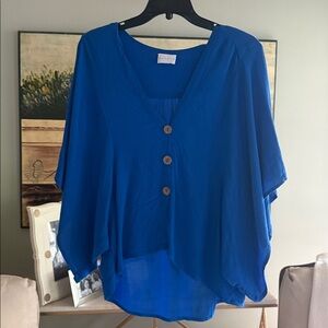 Karlie Vibrant Blue Top